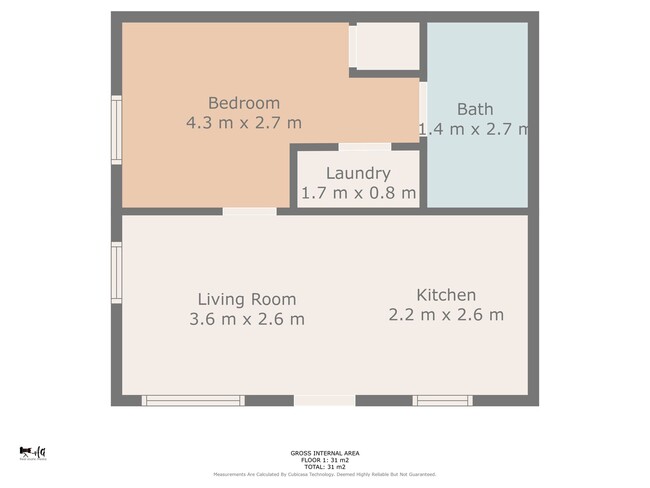 Floorplan - Ravine Apartments