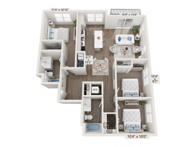 Floorplan - Millyard at Meadow Commons