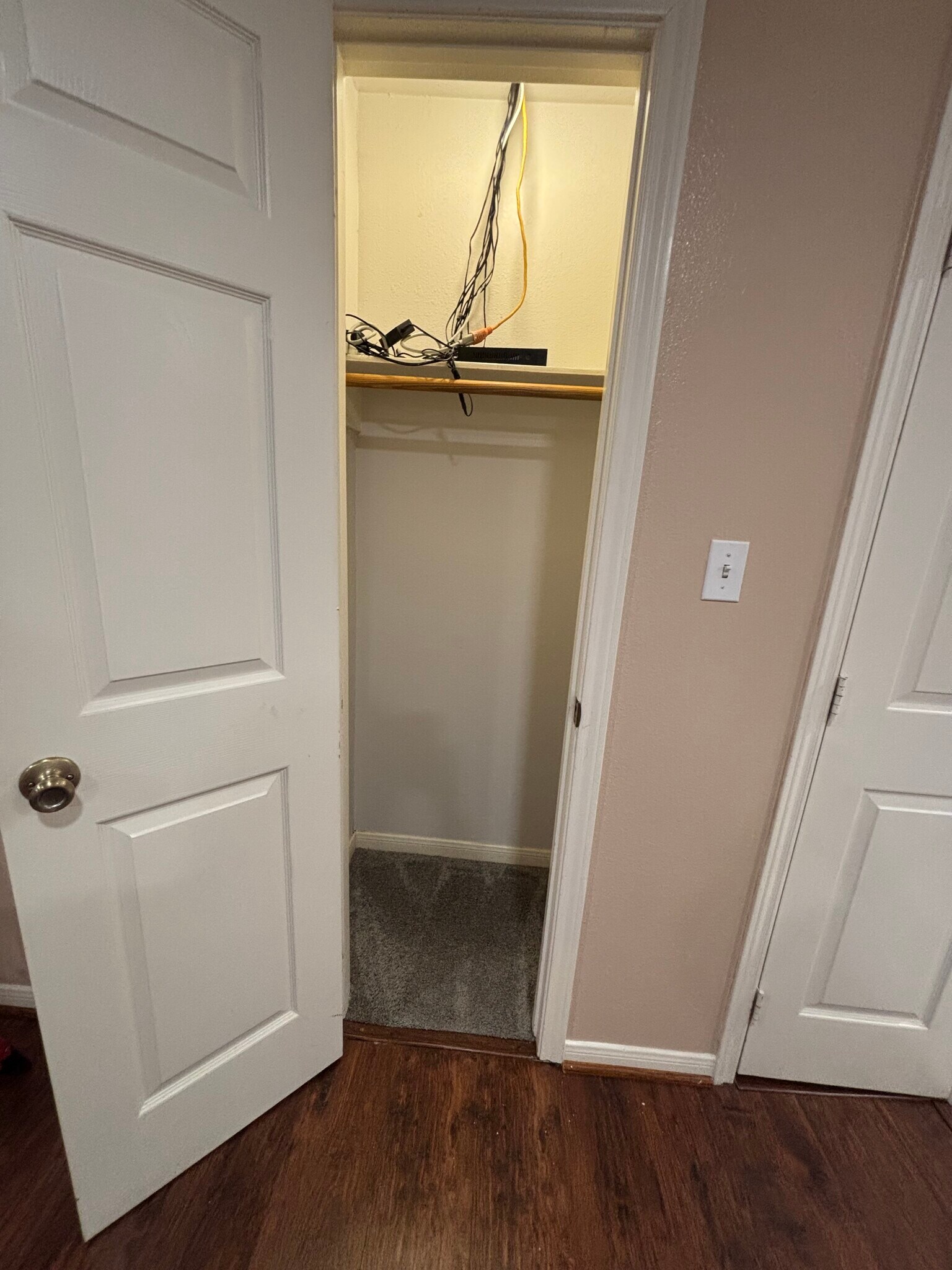 Living room closet - 1934 July St