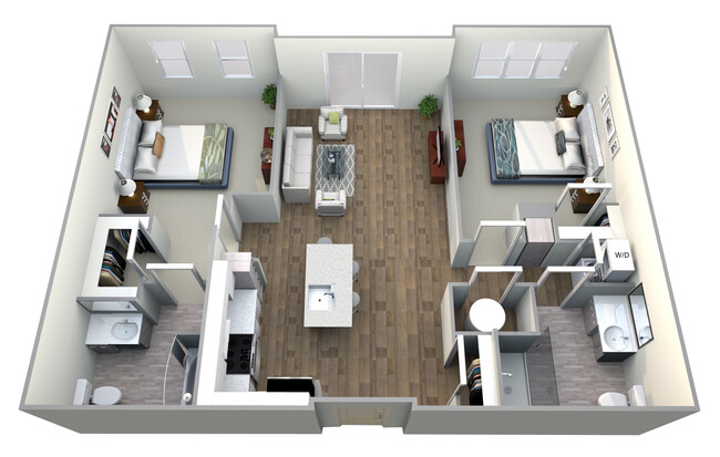 Floorplan - The Huntington