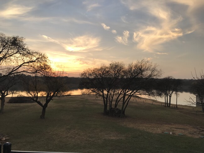 view from balcony to lake - 1217 Shahan Prairie Rd