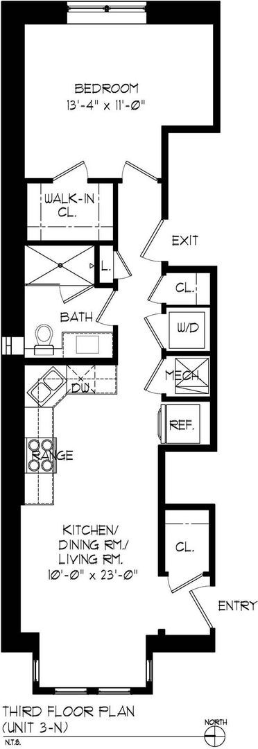 Building Photo - Great 1 Bedroom Apt. Exposed Brick, High Ceilings, All New. Great Location.