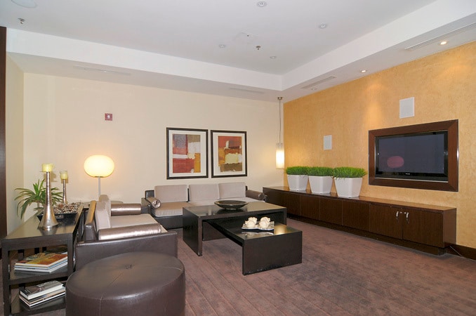 Community room on first floor (nice study spot, can rent for parties). - 440 L St NW