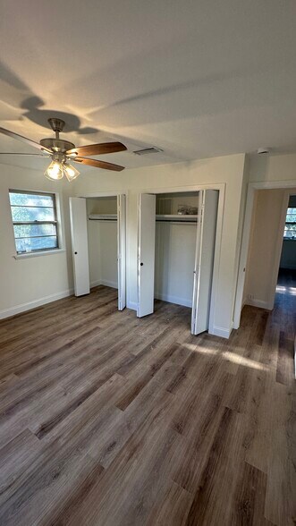 Bedroom 2 has 2 closets - 12805 Rivercrest Dr