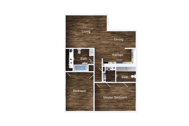 Floorplan - Casa Grande Apartments