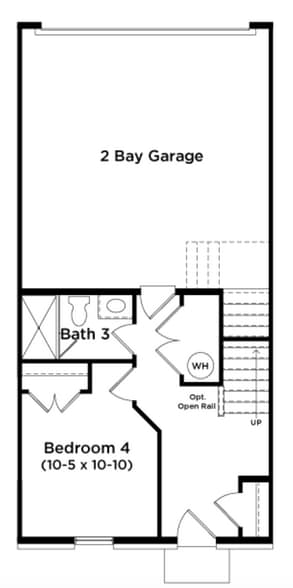 1st Floor - Floor Plan - 3232 Drift St