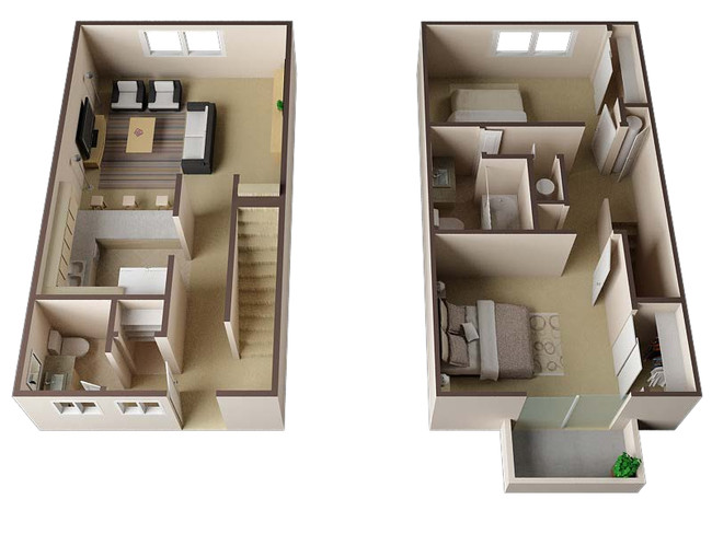 Floorplan - Carrington Apartments