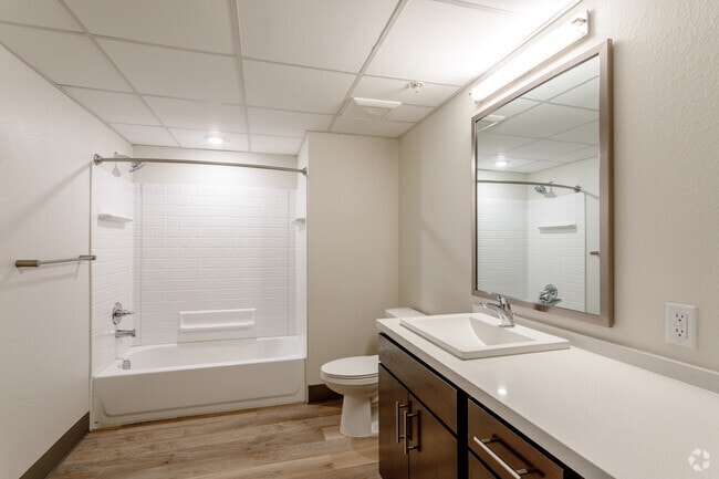 1BR, 1BA - 464SF - Pancratia Hall Lofts