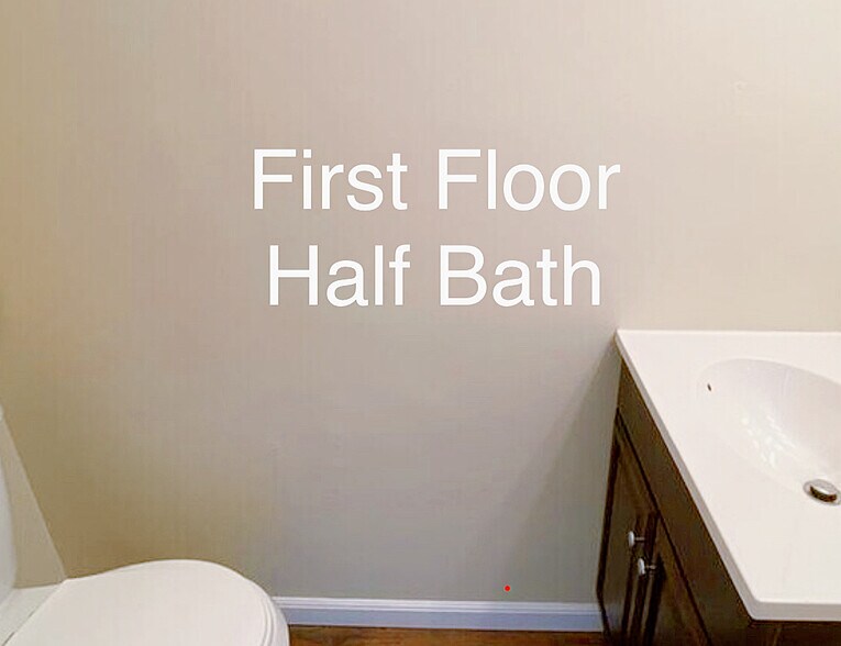 Half bath on main - 2493 Hidden Cove Ct