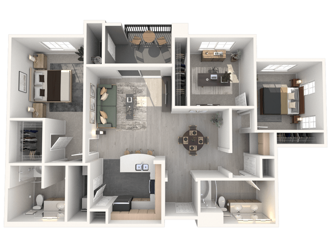 Floorplan - Villas at the Gardens