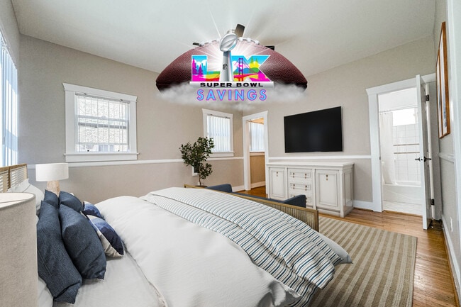 Studio - Living Area - 616 Apartments