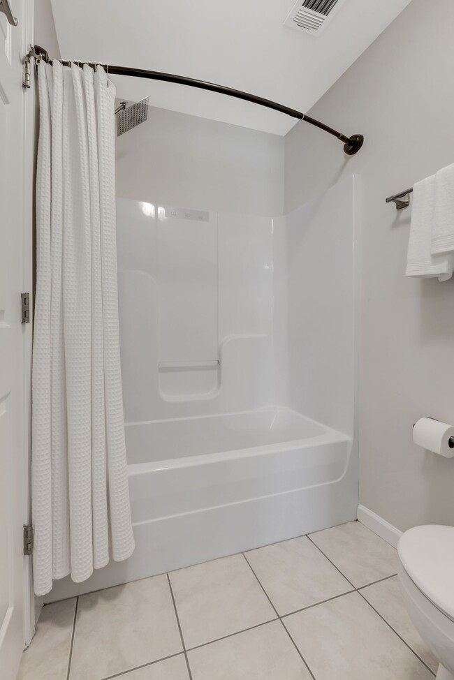 Easy to Clean one piece Tub/Shower - 1101 Downs Blvd