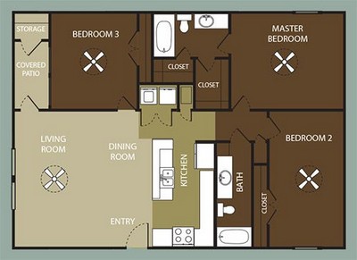 Floorplan - Cimarron Court