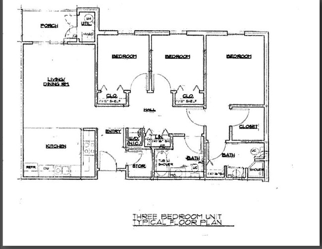 Floorplan - Blue Springs Village Apartments