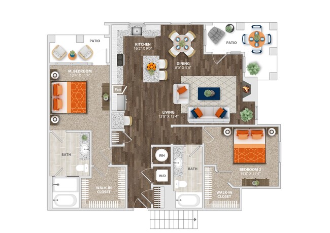 Floorplan - Trelago Apartments