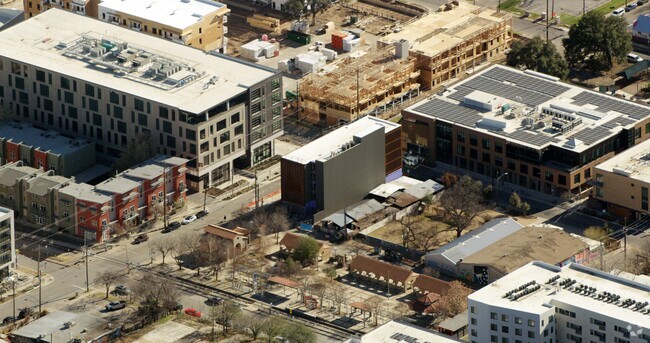 Aerial Photo - Pathways at Chalmers Courts West