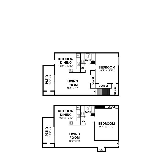 Floorplan - Longview Apartment Homes