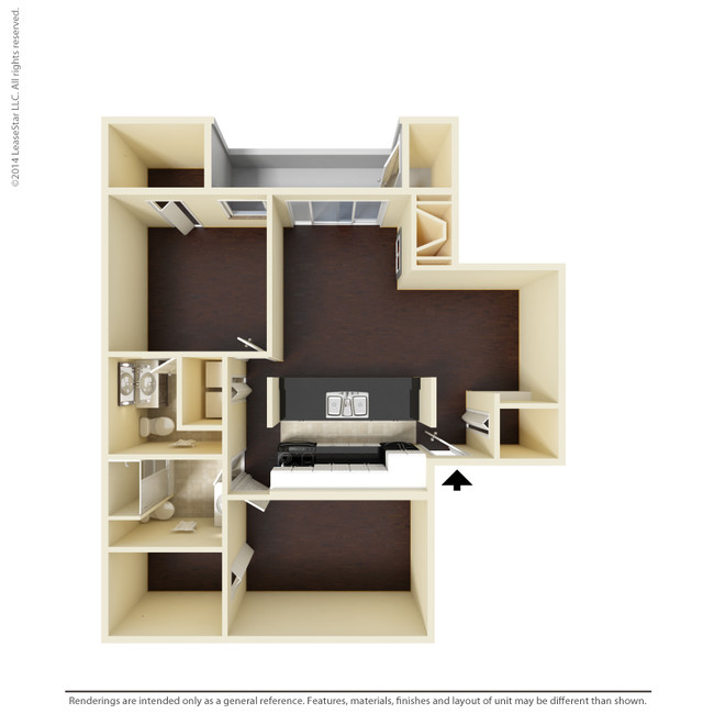 Floorplan - Silverton Apartment Homes