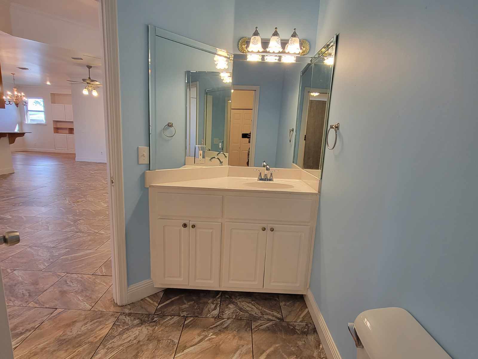 half bath - 7327 Rodgers Dr