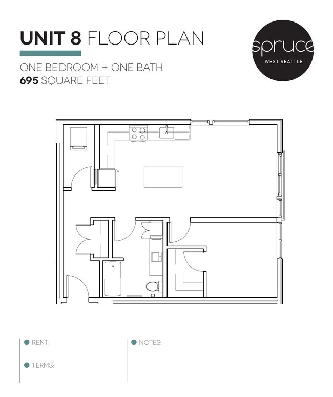 Floorplan - Spruce