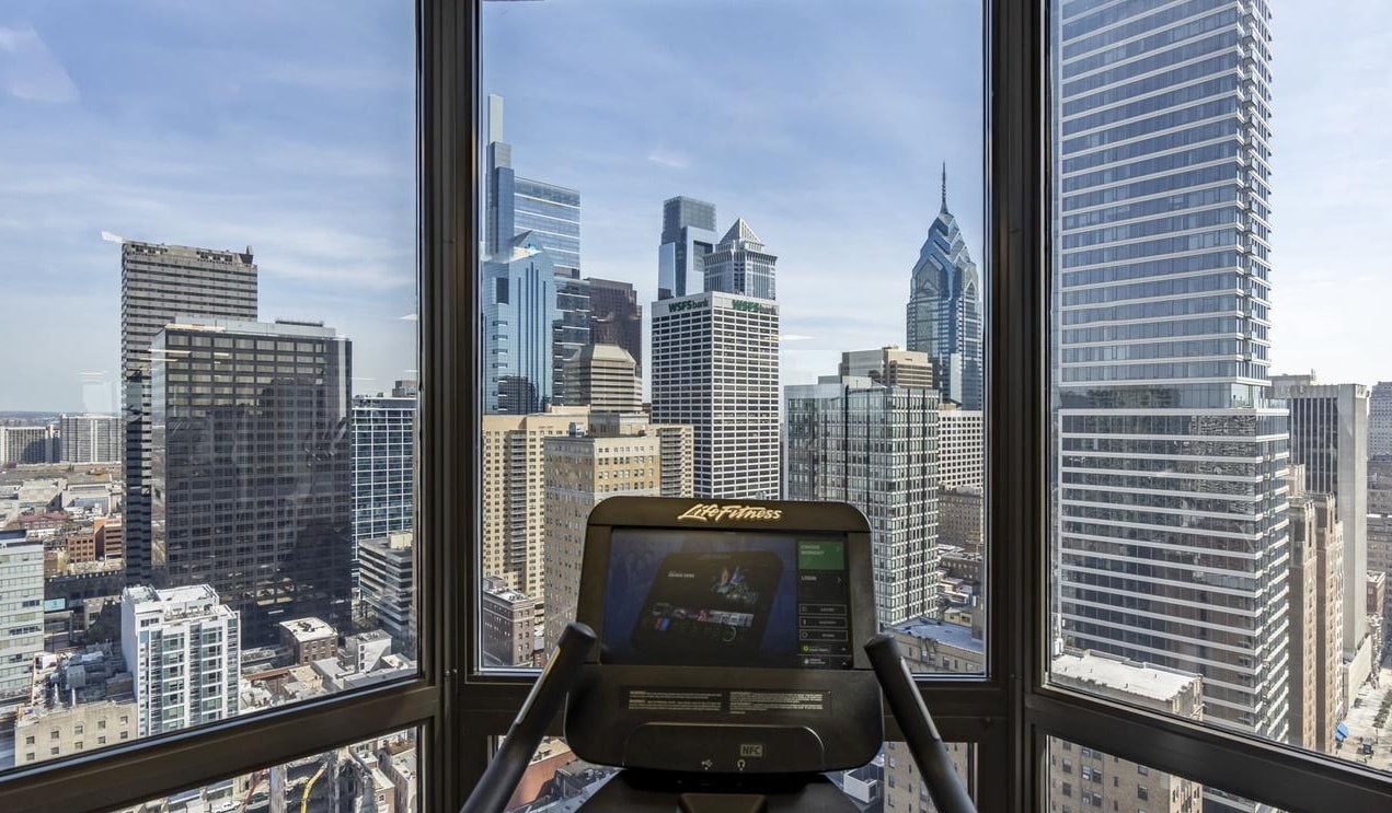 View from the bay window - 2020 Walnut St