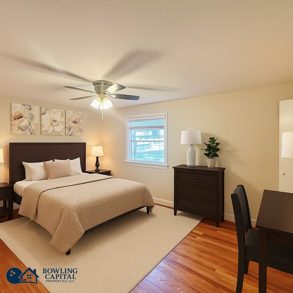 Bedroom #1 (Staged) - 1106 S Lombardy St