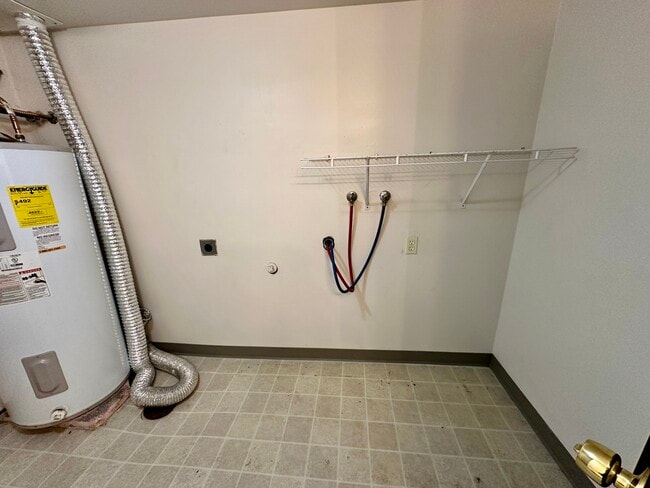 Washer, Dryer hookups in bathroom - 13409 E 8th Ave