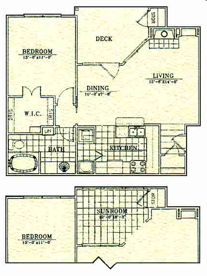 1BR/1BA - St. Andrews at River Park Apartments