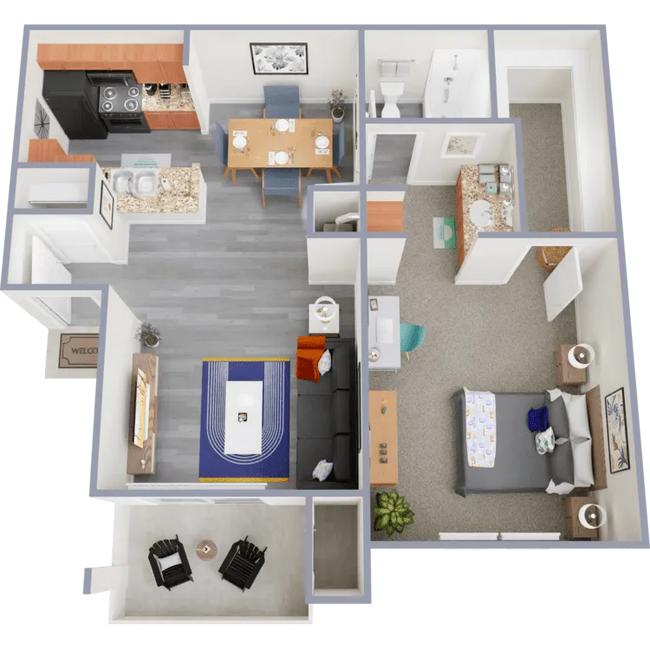 The Cypress - 1x1 660sqft.png - HollyView