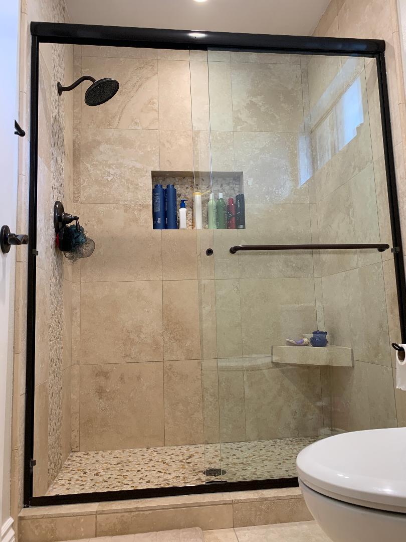 Master Bathroom(Travertine) - 6860 Hyde Park Dr
