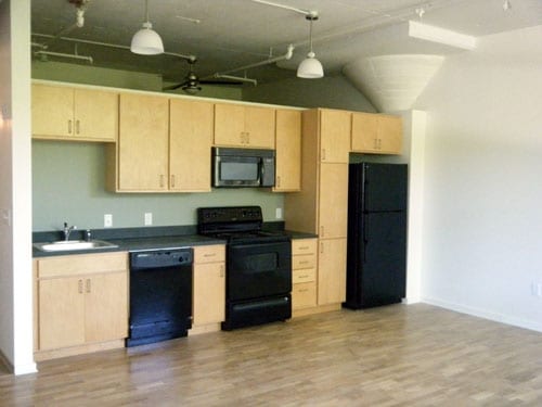 Kitchen - Clark Biscuit Apartments