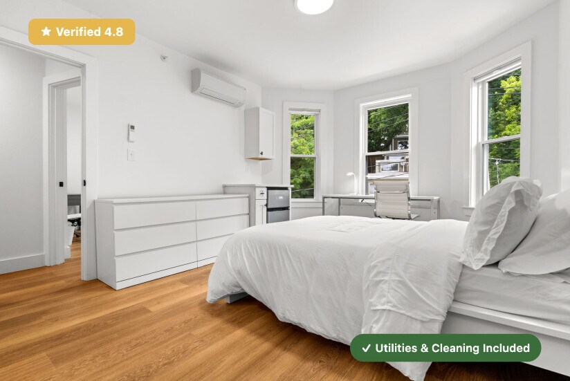 Building Photo - New RoostUp Furnished Private Bedroom with Ensuite Bath in the Mission Hill Neighborhood of Boston!