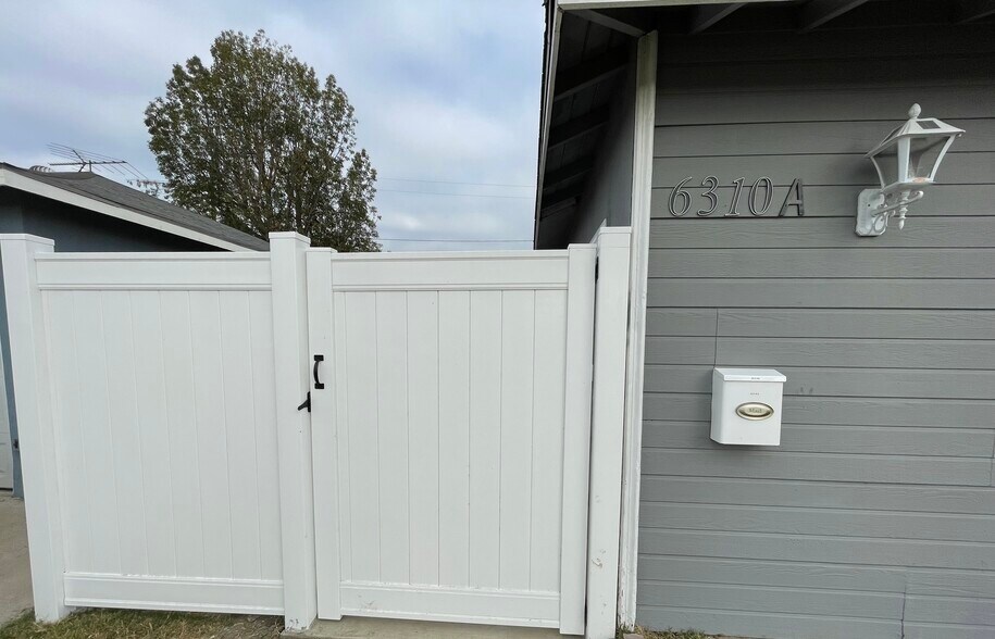 Front Gate - 6310 Indiana Ave