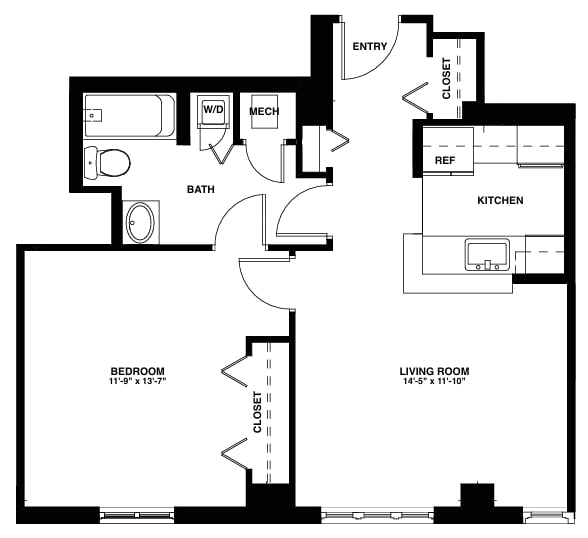 Floorplan - The Lexington at Market Square