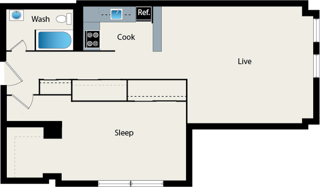 Floorplan - Reside on Wellington