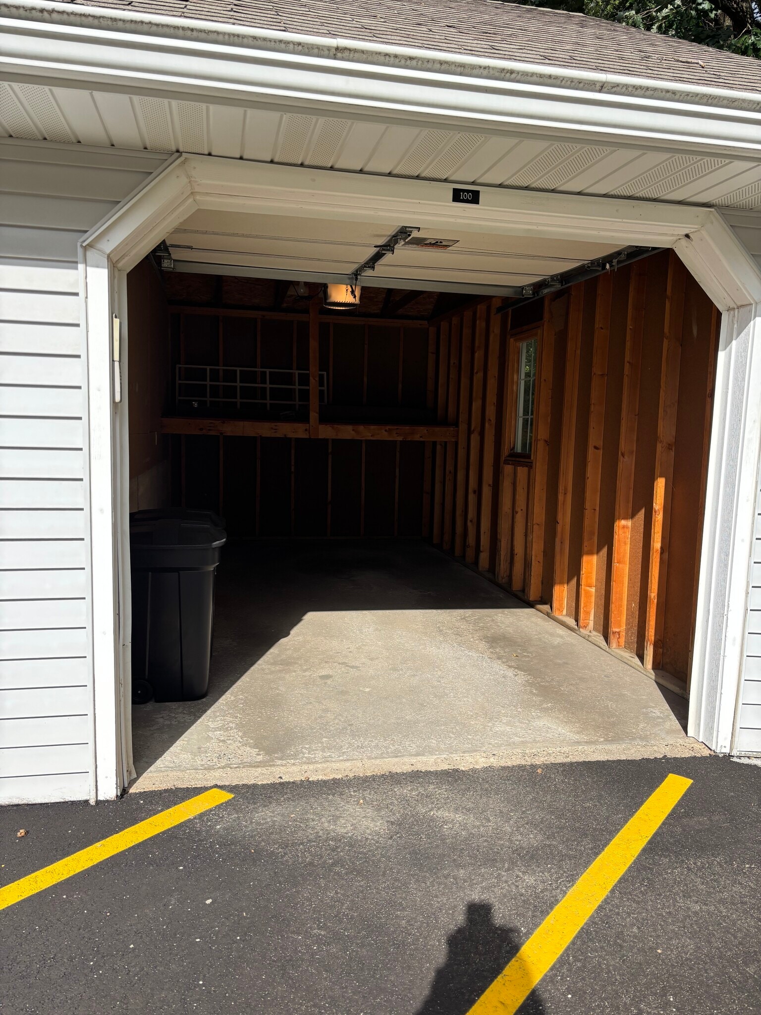 inside garage with storage - 3563 Blue Jay Way