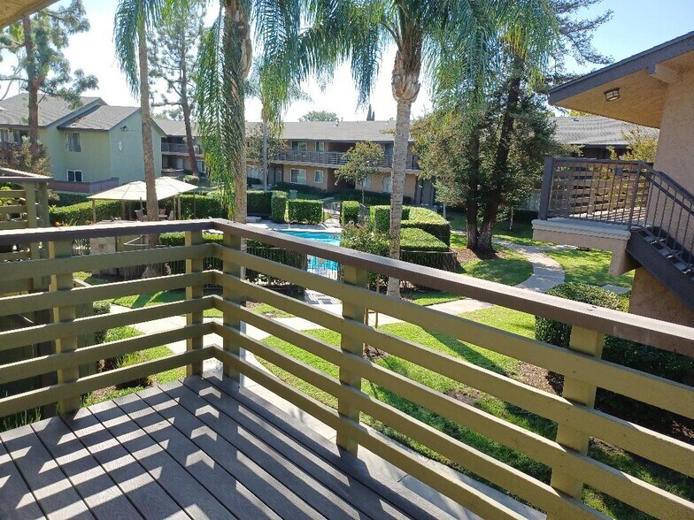 Patio view of pool - 1440 Lambert W Rd