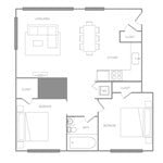 Floorplan - Liberties Walk and Townhomes