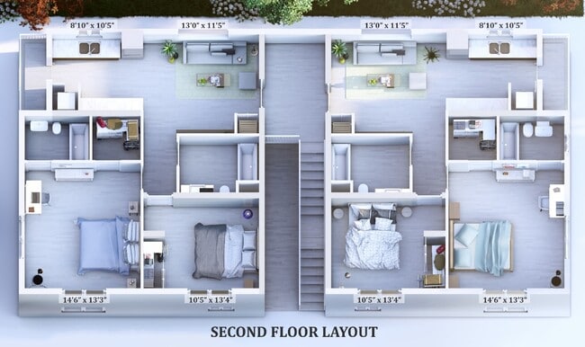 Floorplan - 3002 N Crestline St