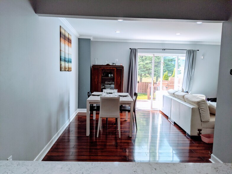 View from kitchen to dining rm - 111 Delmar Mitchell Dr
