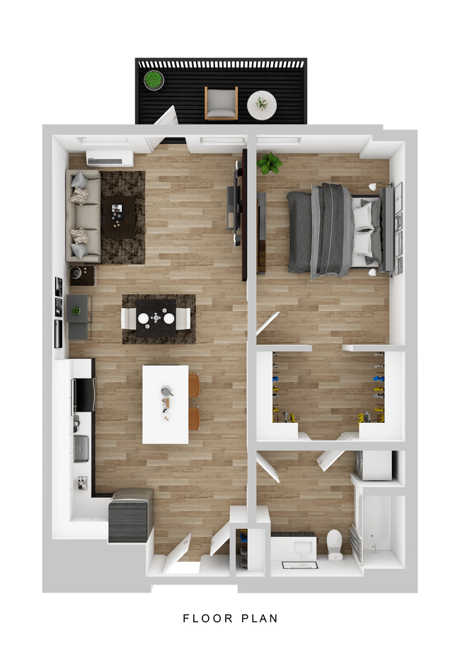 Floorplan - Hyas Point Apartments