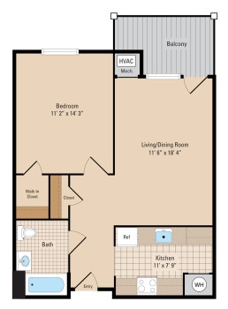 Floorplan - French Creek - 62 and older community