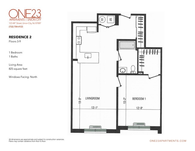 Floorplan - One23