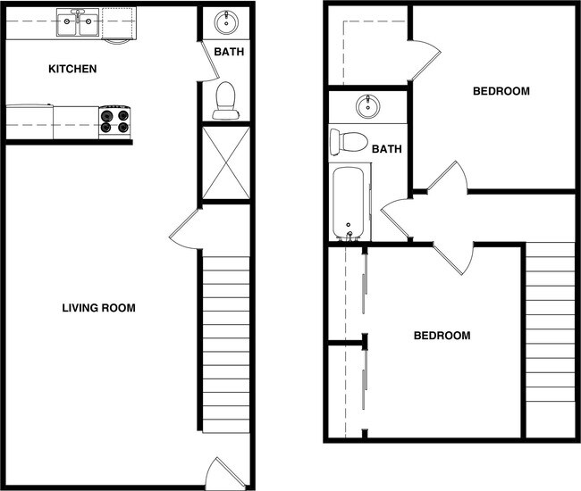 Floorplan - Victoria Park Apts Edmond