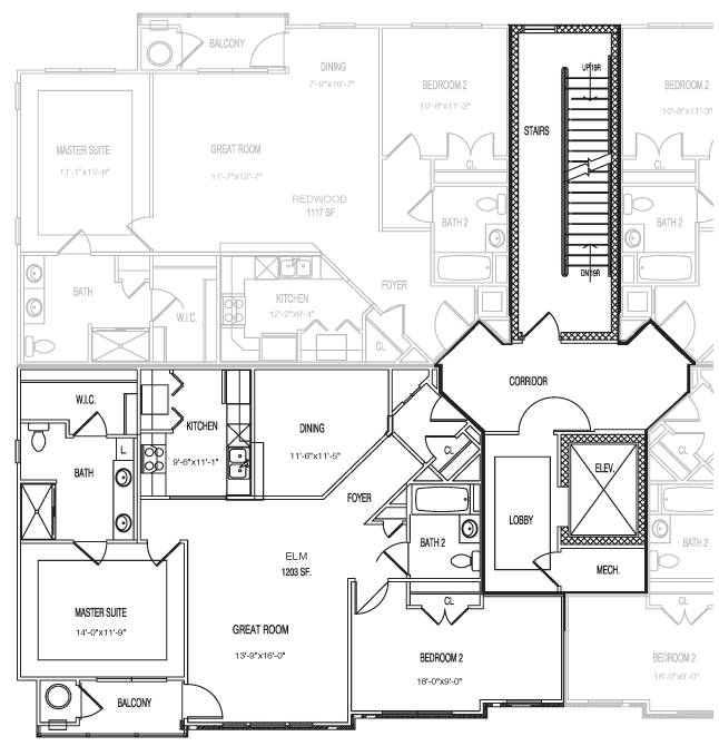 2BR/2BA - Courthouse Commons