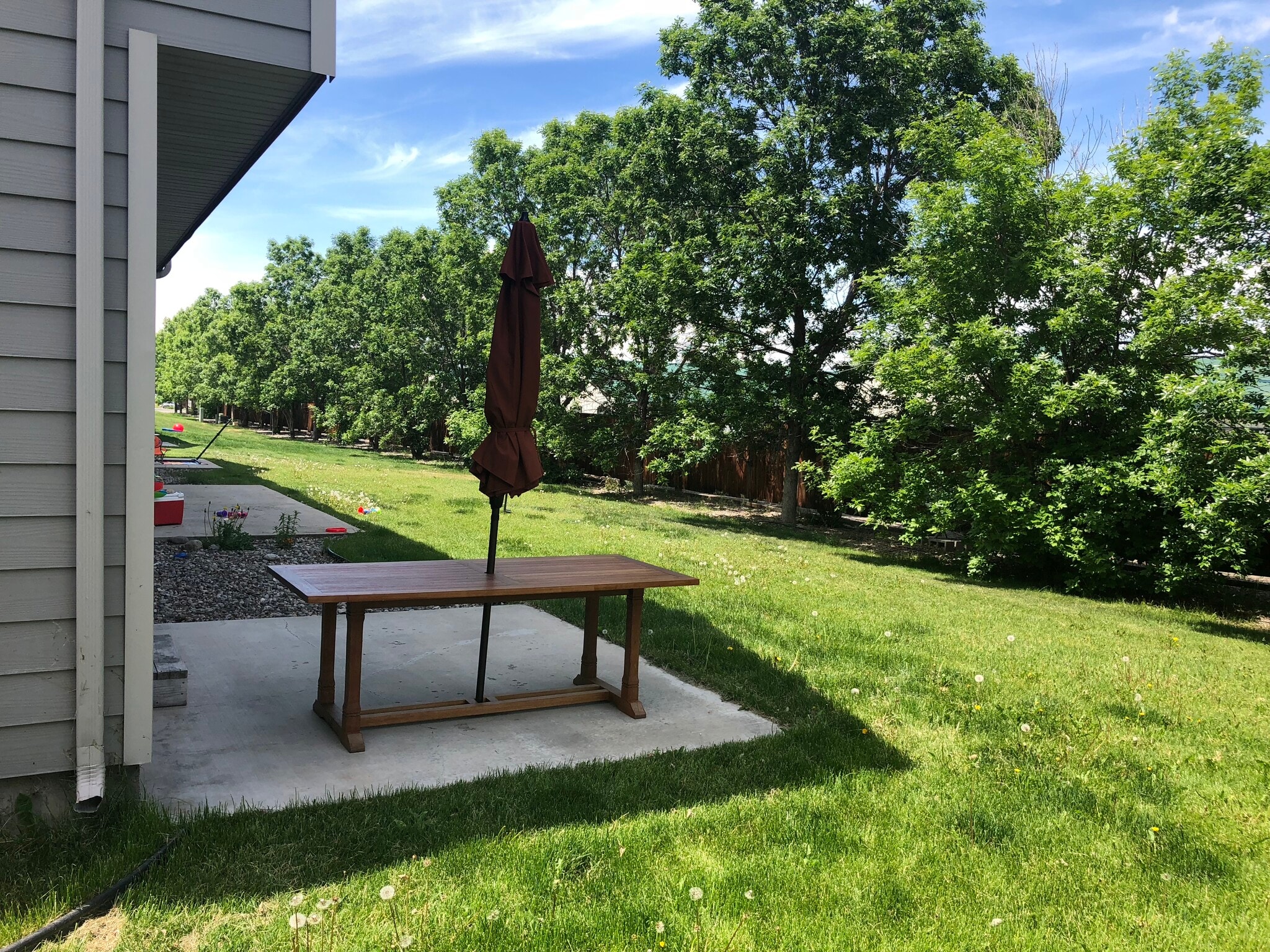 PATIO AND BACKYARD - 468 W Shore Dr