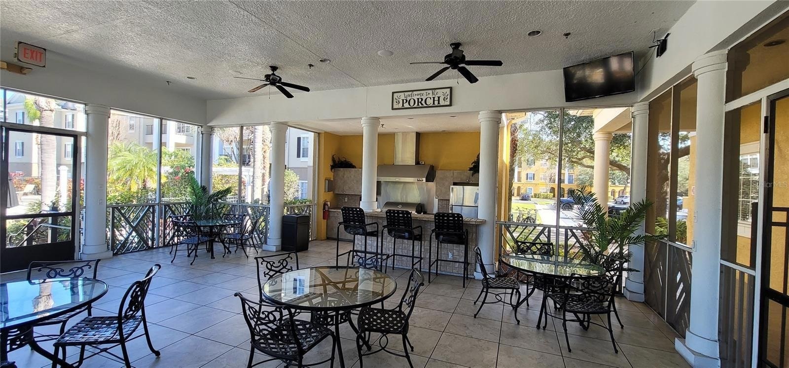 Community kitchen by the pool - 3707 Conroy Rd