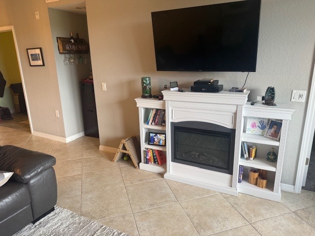 Electric Fireplace and TV - 6807 Grand Estuary Trl