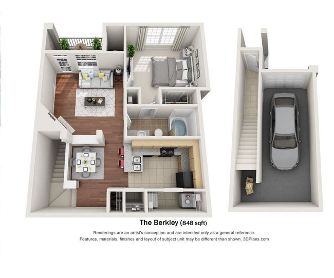 Floorplan - Stone Manor Apartments