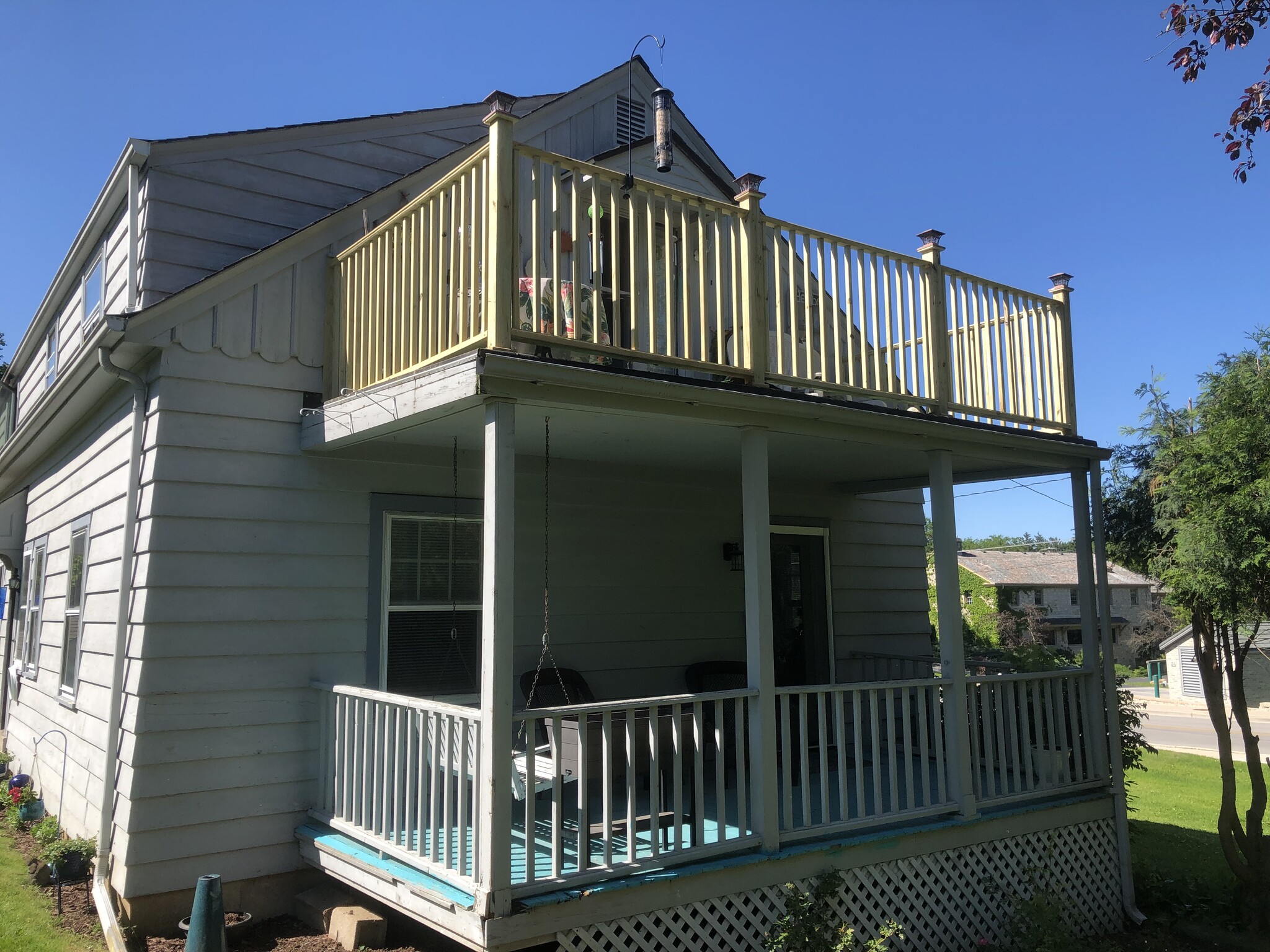 Second floor walkout porch - W52N677 Highland Dr